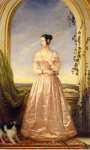 Robertson Christina Portrait of Grand Princess Alexandra Nikolayevna  - Hermitage